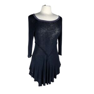 Free People Intimately Weekend Layering Top Black Size Medium